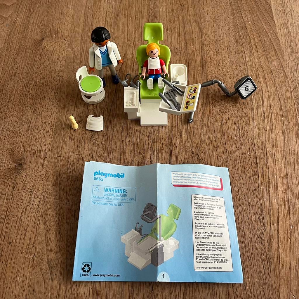Playmobil tandarts 6662, Ophalen, Gebruikt, Los playmobil