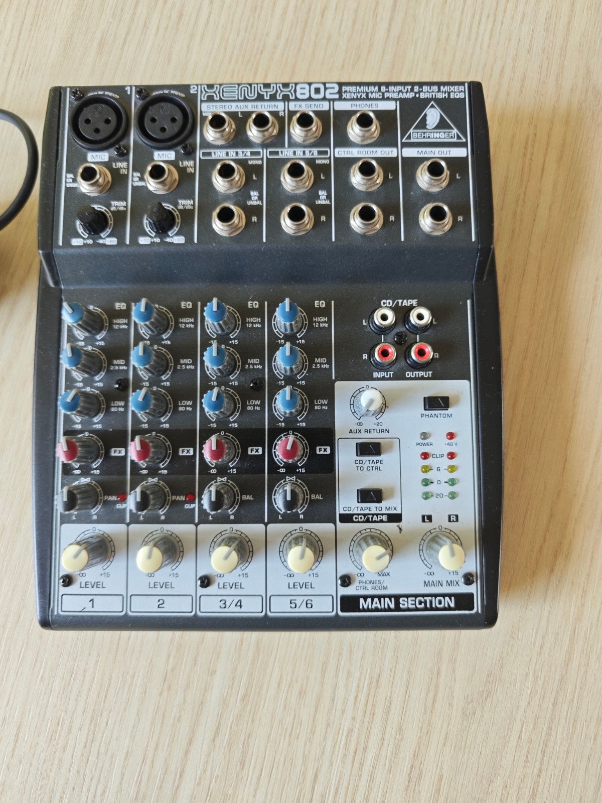 Behringer mengpaneel, Muziek en Instrumenten, Ophalen of Verzenden, Zo goed als nieuw