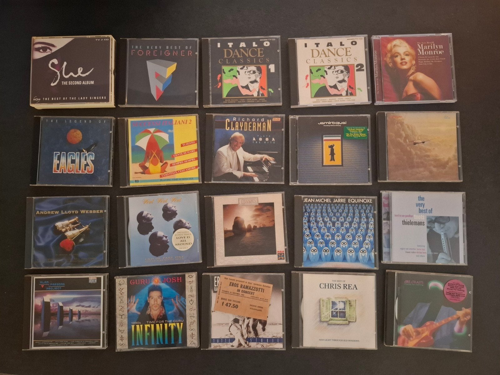 83 CDs, collectie divers - Pop, Rock, Dance, Klassiek, Ophalen, Gebruikt, Pop, Import