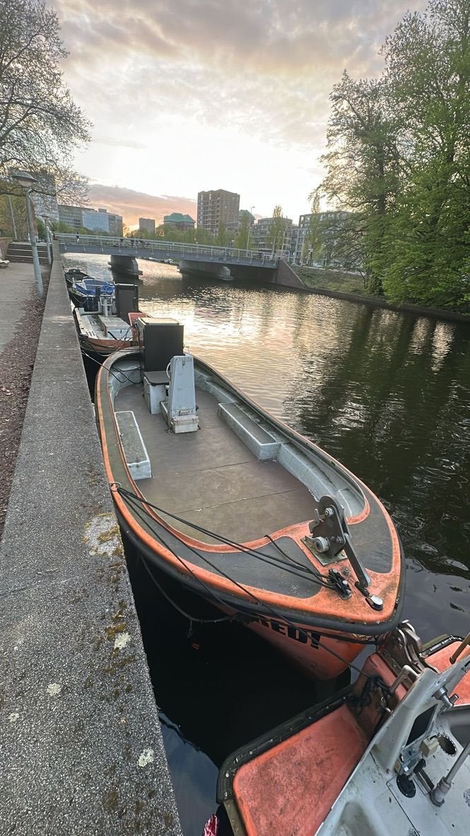Watercraft lifeboat Reddingssloep 7,5 m te koop, Watersport en Boten, Ophalen, Zo goed als nieuw, Reddingssloep, Bilgepomp