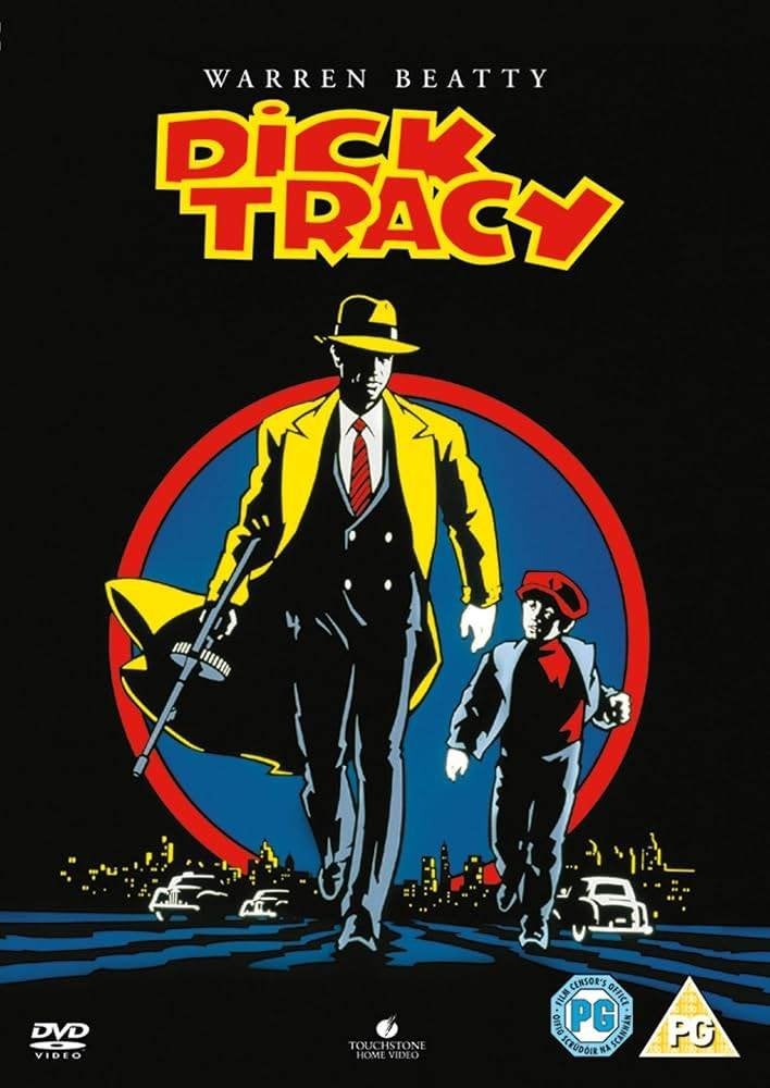 Dick Tracy (1990) DVD Warren Beatty Madonna Al Pacino, Engels, Alle leeftijden, Engels, Ophalen of Verzenden