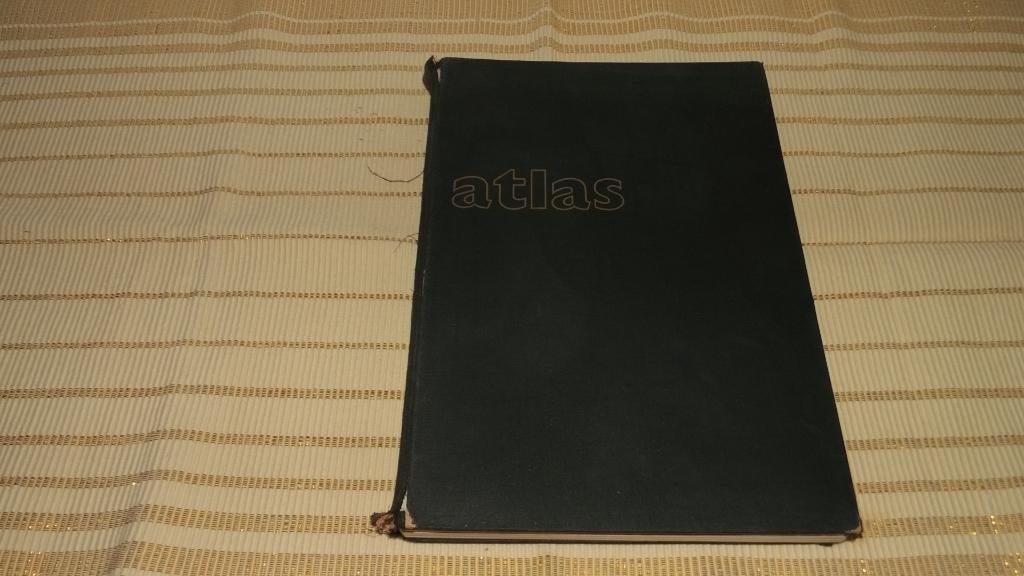 Atlas-Gids Nederland Duitsland Wereld in Landkaarten  platen, Gelezen, Overige typen, Ophalen of Verzenden, 1800 tot 2000