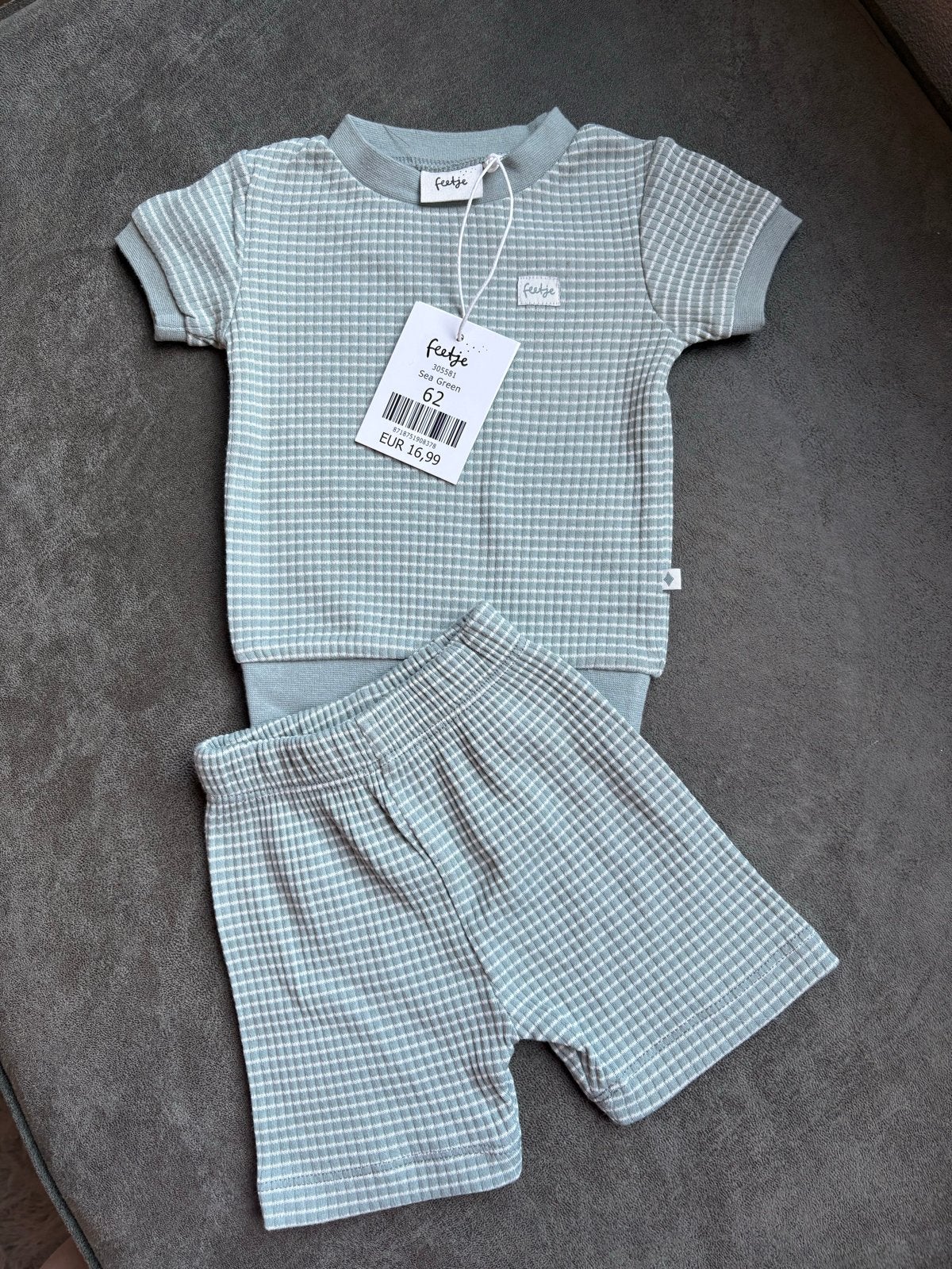 Feetje wafel pyjama nieuw maat 62 (meerdere maten beschikbaa, Verzenden, Nieuw, Jongetje of Meisje, Nacht- of Onderkleding