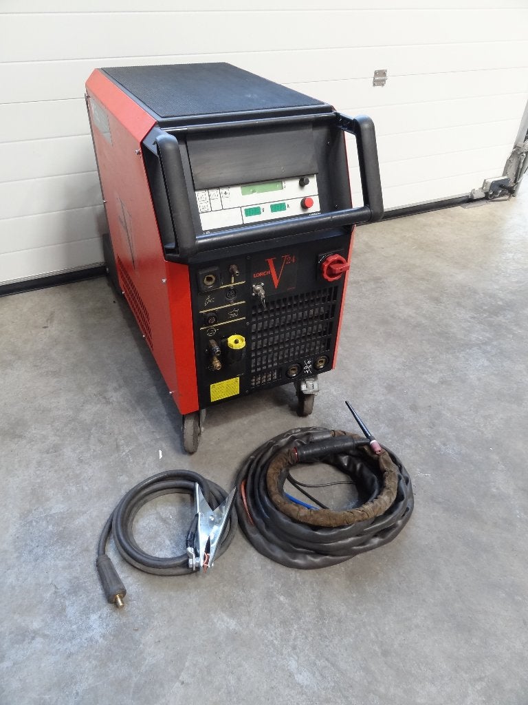 Tig lasapparaat Lorch V24 DC Watergekoeld Puls, Ophalen of Verzenden, Zo goed als nieuw, 250 ampère of meer, Tig