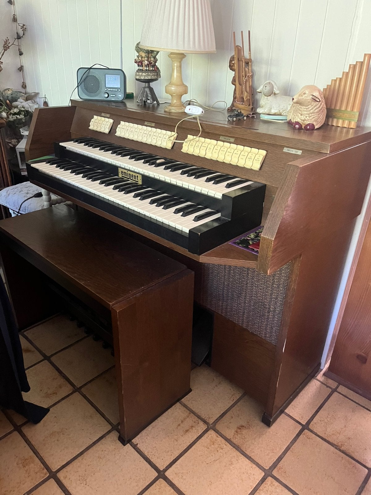 Orgel. Defect, Ophalen, Zo goed als nieuw, 2 klavieren, Orgel