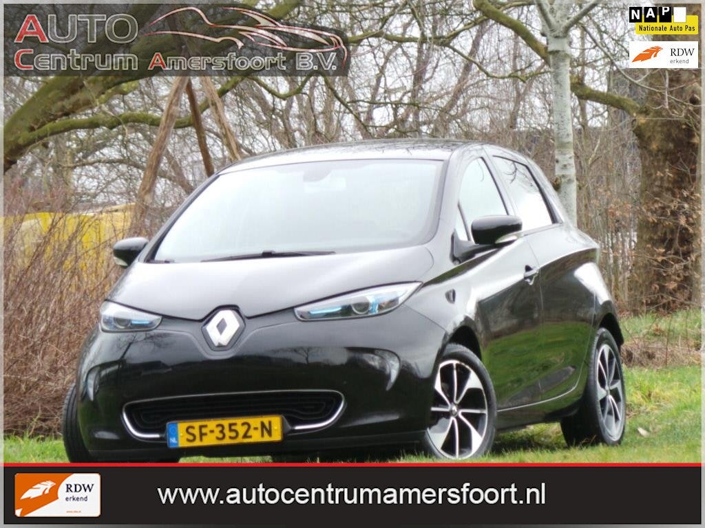 Renault ZOE Q90 Intens Quickcharge 41 kWh ( 1e EIGENAAR + HU, Auto's, Renault, 660 min, Gebruikt, 41 kWh, Zwart