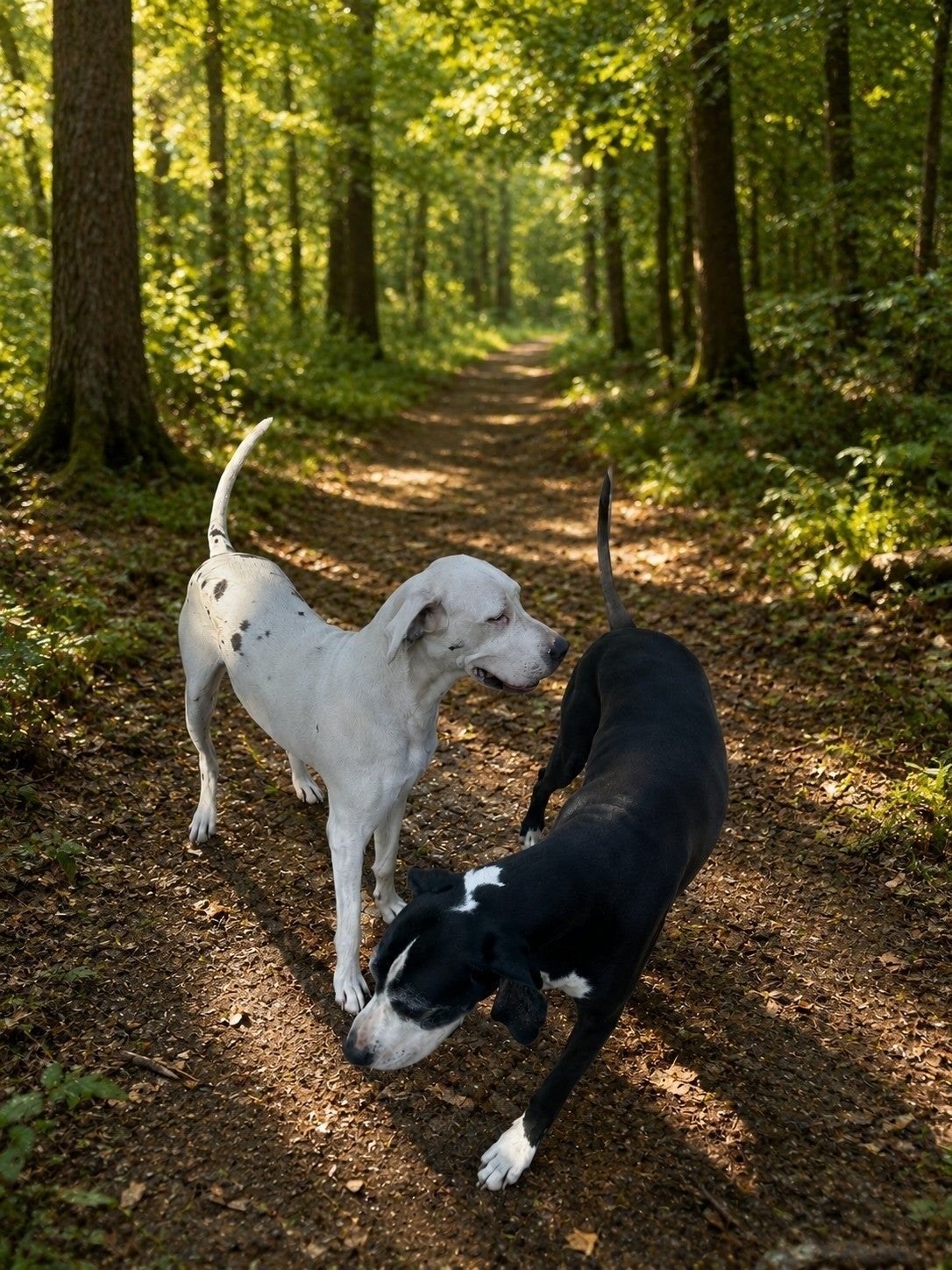 Duitse dog tekoop, Dieren en Toebehoren, Overige rassen, Teef, Eén hond, 3 tot 5 jaar