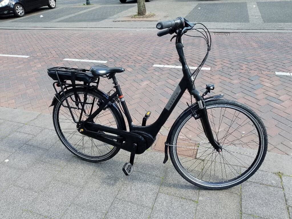 Gazelle Paris C7+ d49 elektrische fiets Bosch middenmotor, Gebruikt, Gazelle, -, -