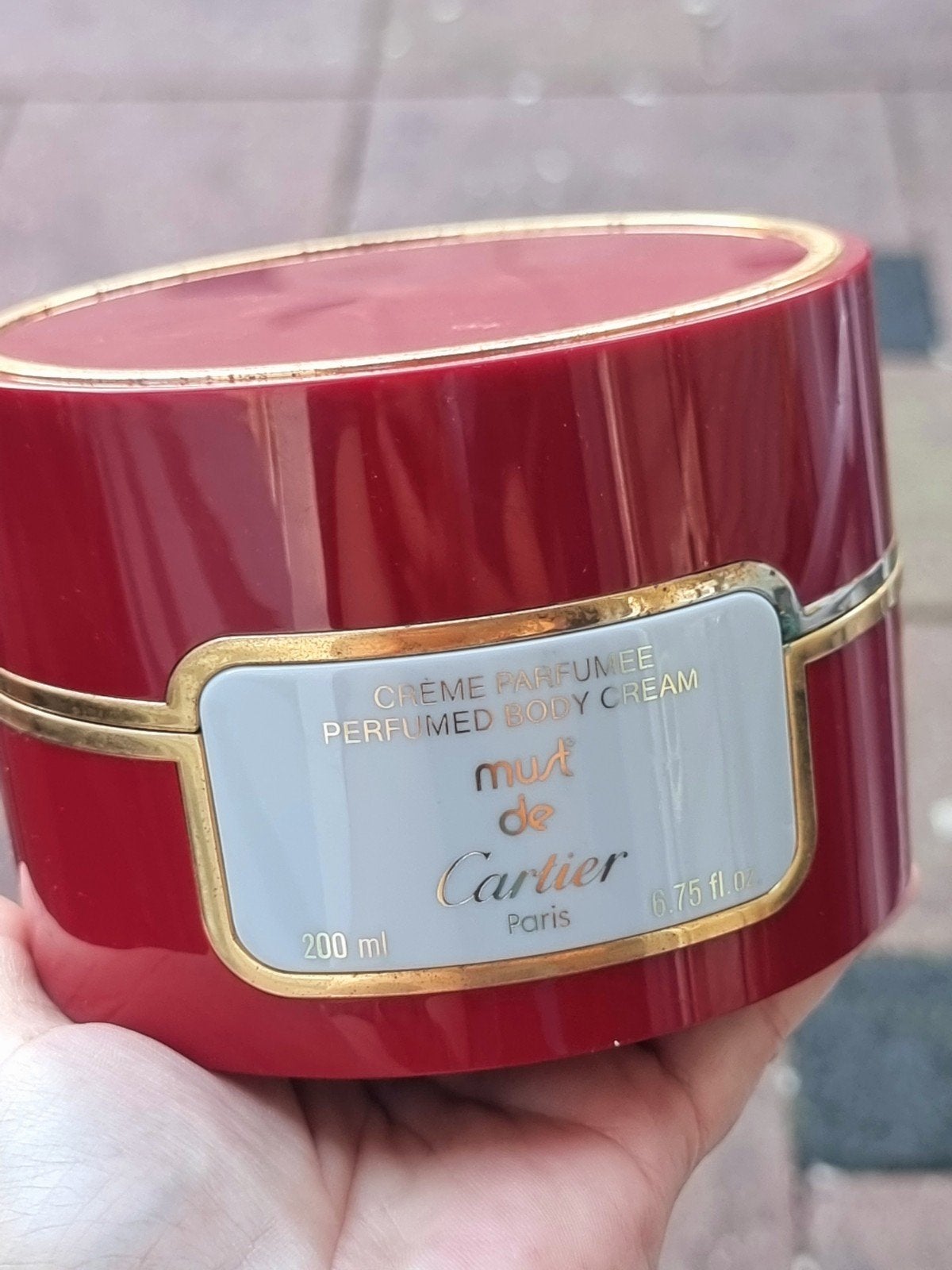 Zeldzaam 90's Cartier Factice Doos, Verzenden, Zo goed als nieuw, Gehele gezicht