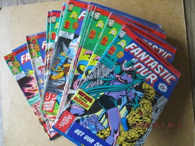 adv4513 fantastic four, Eén comic, Ophalen, Gelezen, Overige gebieden