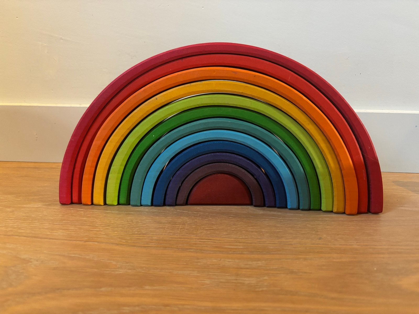 Grimm's Houten Regenboog Speelgoed - Groot Formaat, Ophalen, Gebruikt, Overige typen