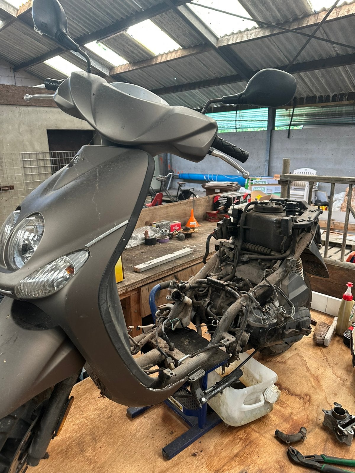 Yamaha Neos 2013 Onderdelen, Ophalen, Gebruikt