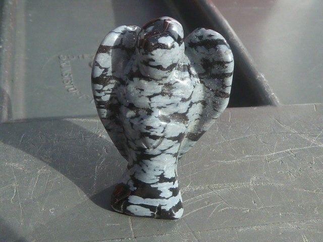 Engel van sneeuwvlok obsidiaan, Sieraden, Tassen en Uiterlijk, Ophalen of Verzenden, Nieuw