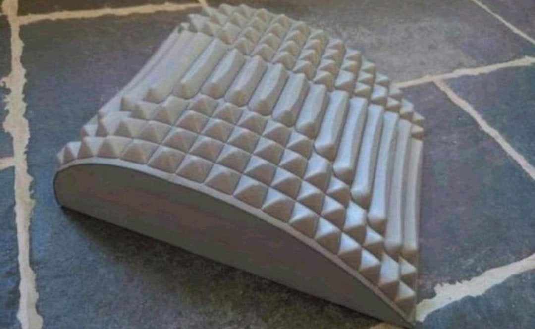 Acupressuur; rugstretcher voor houdingscorrectie, zgan!, Ophalen of Verzenden, Zo goed als nieuw, Massagestoel of Kussen