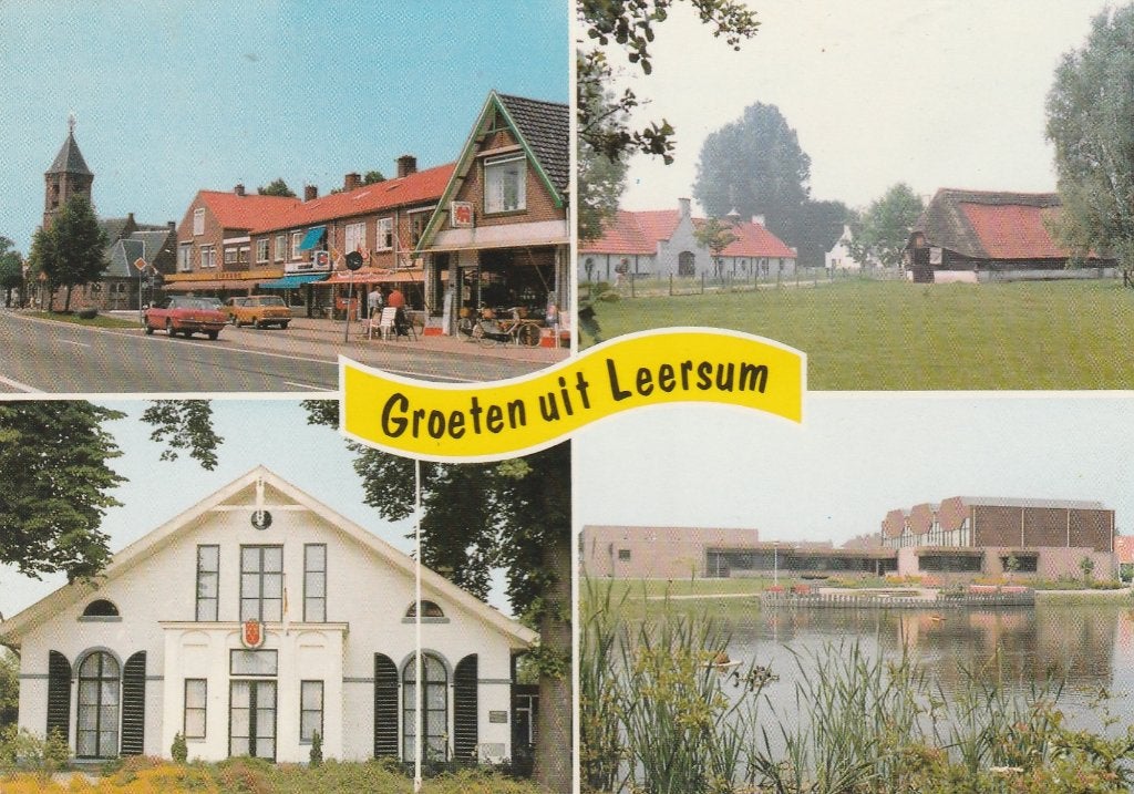 LEERSUM Rijkstraatweg Gemeentehuis Schevichhoven, Verzenden, 1980 tot heden, Ongelopen, Utrecht