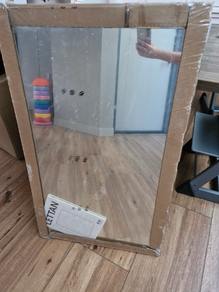 Ikea lettan spiegels 5x, Ophalen, Minder dan 50 cm, Zo goed als nieuw, Minder dan 100 cm