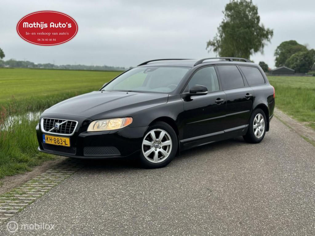 Volvo V70 1.6 DRIVe Ocean Race Navi Leder Automaat Nieuwe AP, Euro 5, 4 cilinders, Zwart, Diesel