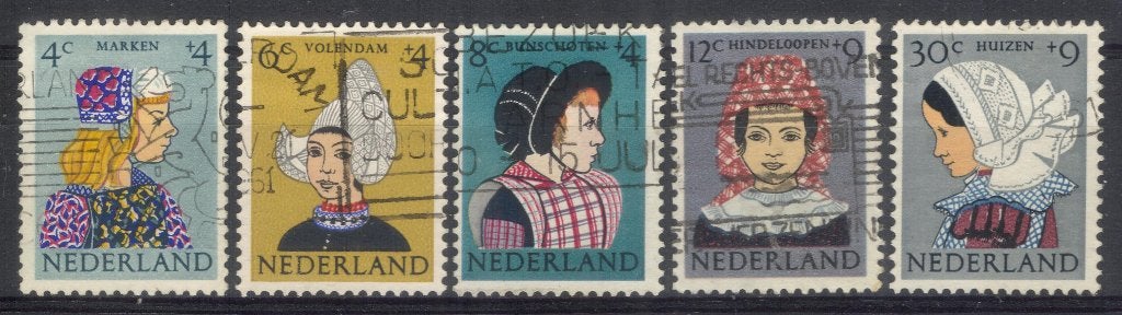 Kind 1960 - klederdrachten, Verzenden, Na 1940, Gestempeld