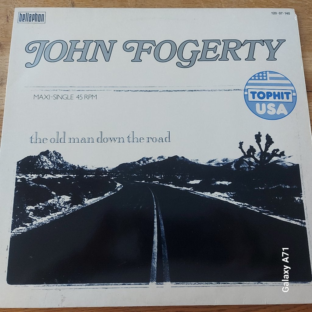 12 inch Maxisingel John Fogerty - The Old Man Down The Road, Gebruikt, 1980 - 1989, Ophalen of Verzenden, Fotohoes