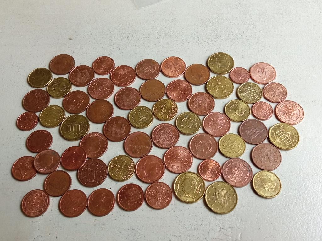 Lot munten Eurolanden., Postzegels en Munten, Ophalen of Verzenden, Overige landen, Overige waardes, Setje