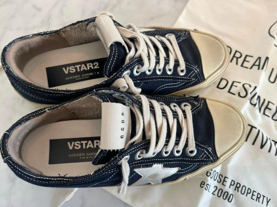 Golden Goose Sneakers Zwart - Maat 38, Ophalen of Verzenden, Gedragen, Zwart, Sneakers of Gympen
