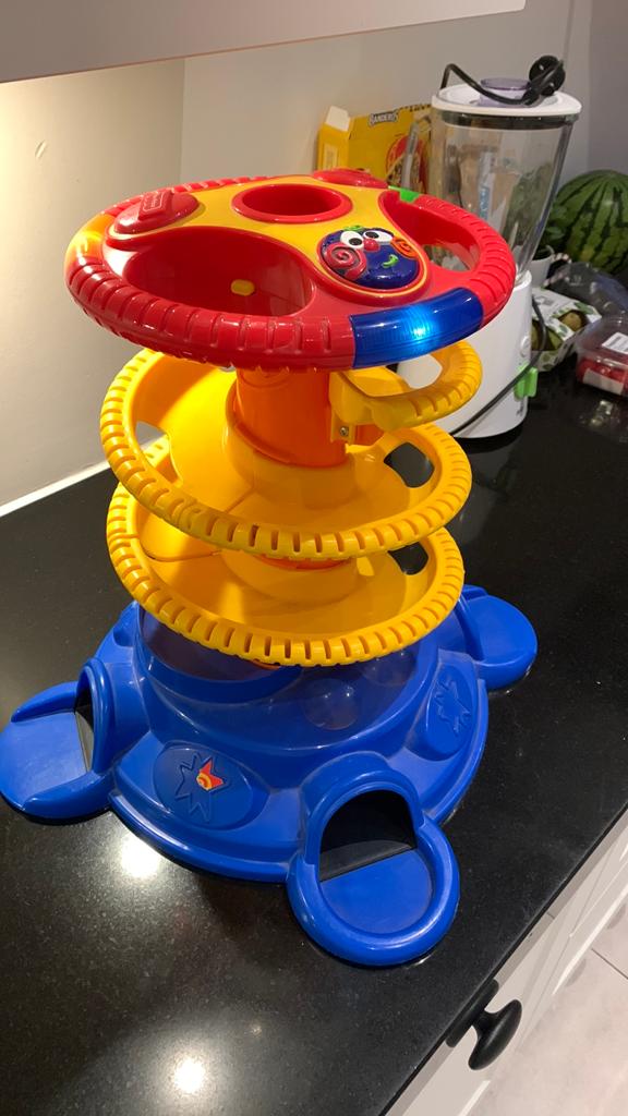 Vintage Fisher Price ballentoren met geluid + balletjes, Kinderen en Baby's, Ophalen, Gebruikt, Overige typen, Met geluid