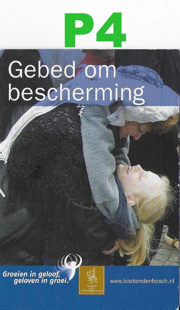 Prentje Gebed om bescherming, Ophalen of Verzenden, Zo goed als nieuw, Kaart of Prent