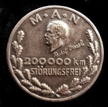 M.A.N. 200 000 km. Störungsfrei speld, Verzamelen, Verzenden, Nieuw, Transport, Speldje of Pin