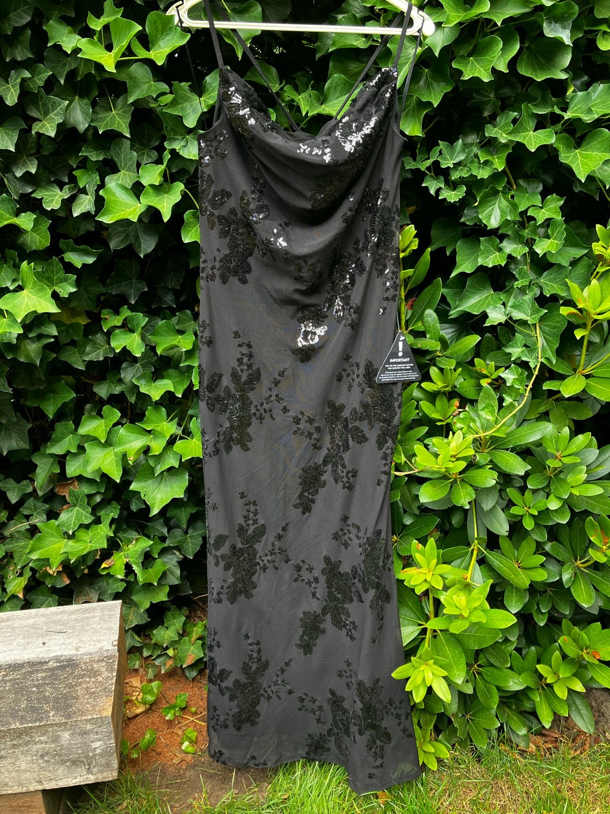Galajurk Gina Tricot Maat L - Nieuw met kaartje, Galajurk, Zwart, Maat 42/44 (L), Nieuw