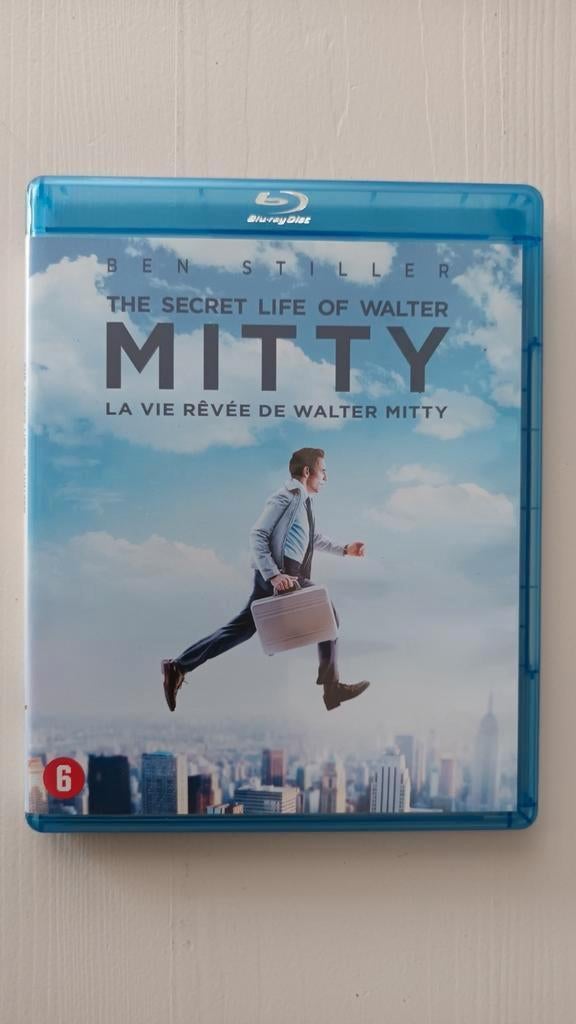 The secret life of Walter Mitty bluray, Cd's en Dvd's, Ophalen of Verzenden, Zo goed als nieuw, Drama