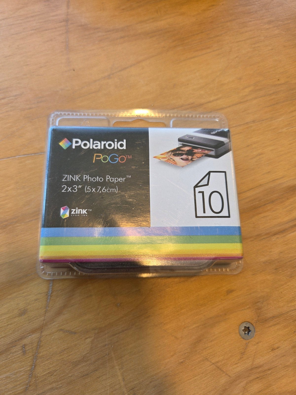 Polaroid PoGo ZINK Fotopapier 2x3" (5x7,6cm) - 10 vellen 25x, Inktloos printen, Nieuw, Ophalen of Verzenden, Zink papier