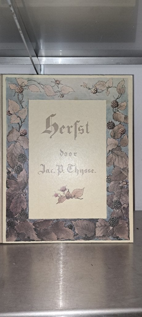 Herfst-Jac.P.Thijsse-plaatjesboek Verkade (Z245-147), Ophalen of Verzenden, Zo goed als nieuw