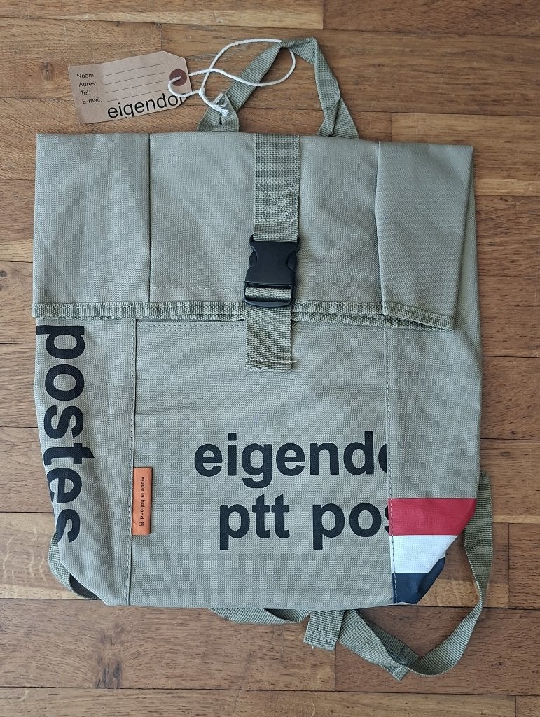 rugzak, rugtas van PTT Post, waterdicht, nieuw!, 25 tot 40 cm, Nieuw, Ophalen of Verzenden, Waterdicht
