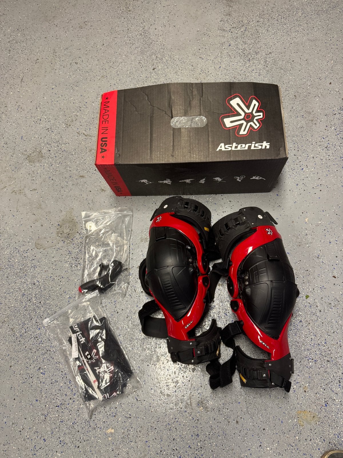 Asterik kneebrace offroad TET, Motoren, Ophalen of Verzenden, Nieuw zonder kaartje, Dames, Motorcrosskleding
