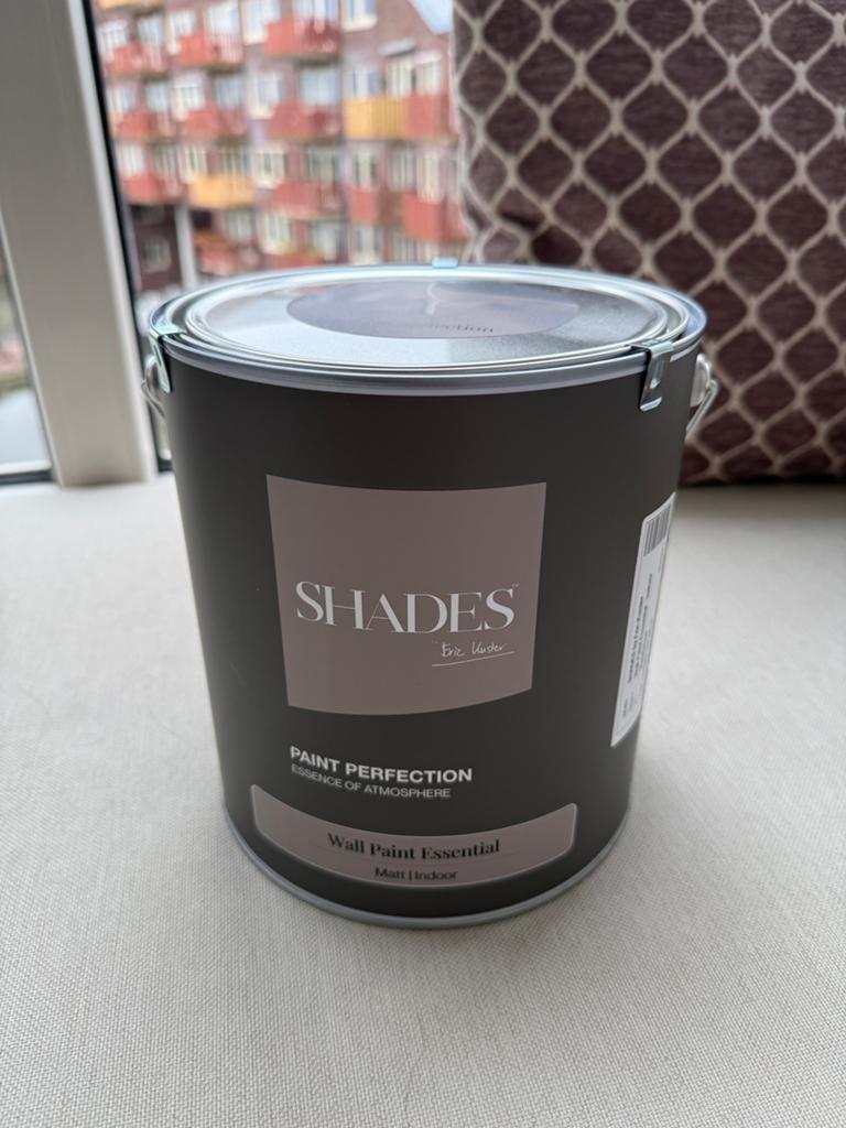 Shades by Eric Kuster muurverf Essential Indoor 4l NIEUW, Doe-het-zelf en Verbouw, Verf, Beits en Lak, Minder dan 5 liter, Ophalen of Verzenden