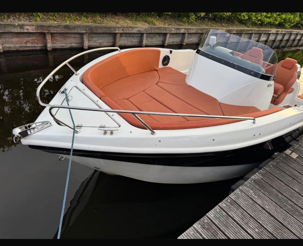 King  550 open Consoleboot – Honda 100 PK – compleet en, Watersport en Boten, Overige merken, 70 cm, Gebruikt, 6 m