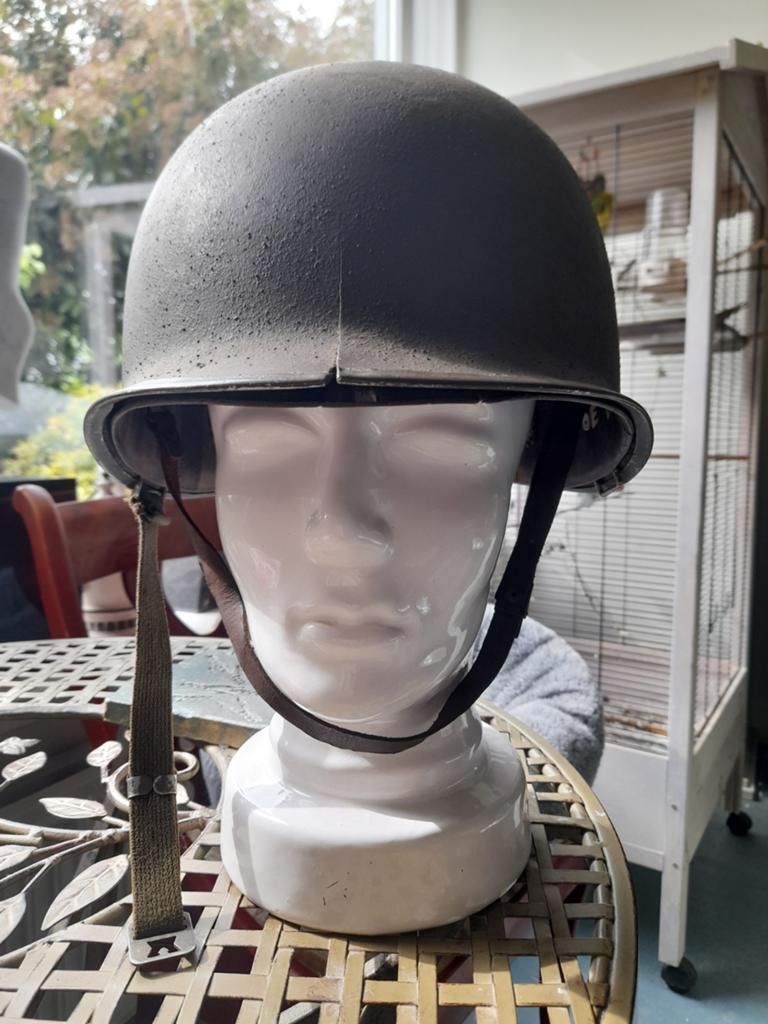 Model wo2 ? Amerikaanse helm U.S. helmet, Verzamelen, Militaria | Tweede Wereldoorlog, Ophalen of Verzenden, Amerika, Helm of Baret