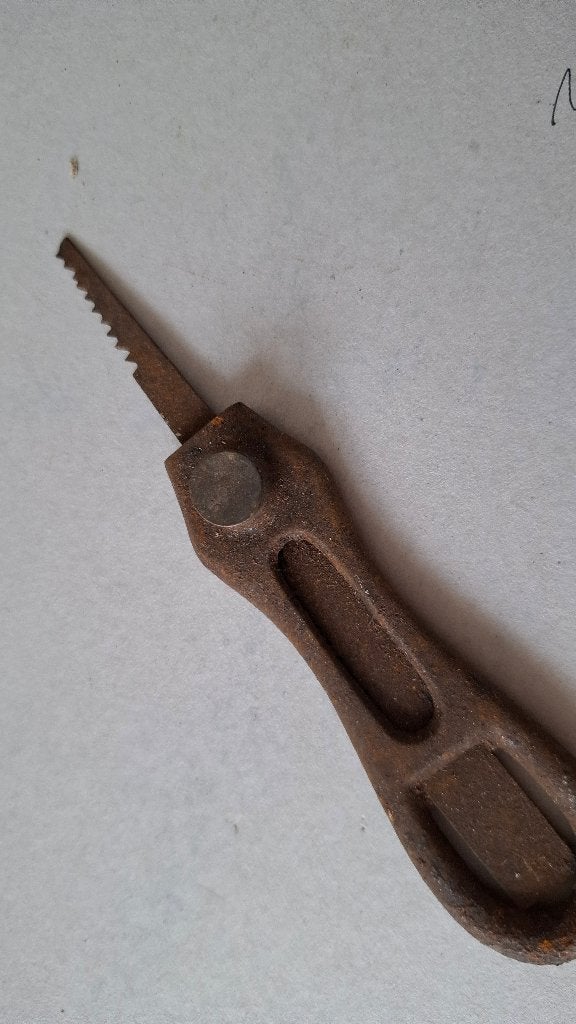 antiek gereedschap zaagje, Ophalen of Verzenden