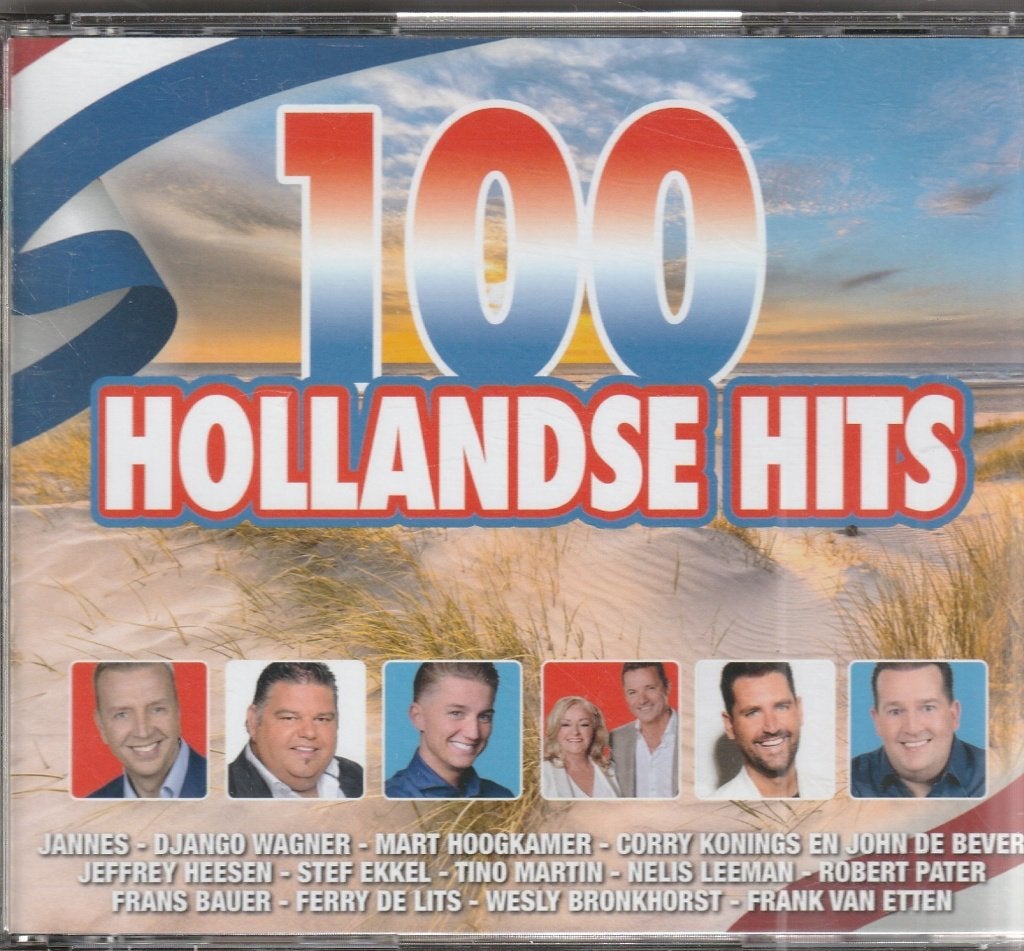 100 Hollandse Hits 2023  ( 4 cd set ), Verzenden, Zo goed als nieuw, Levenslied of Smartlap