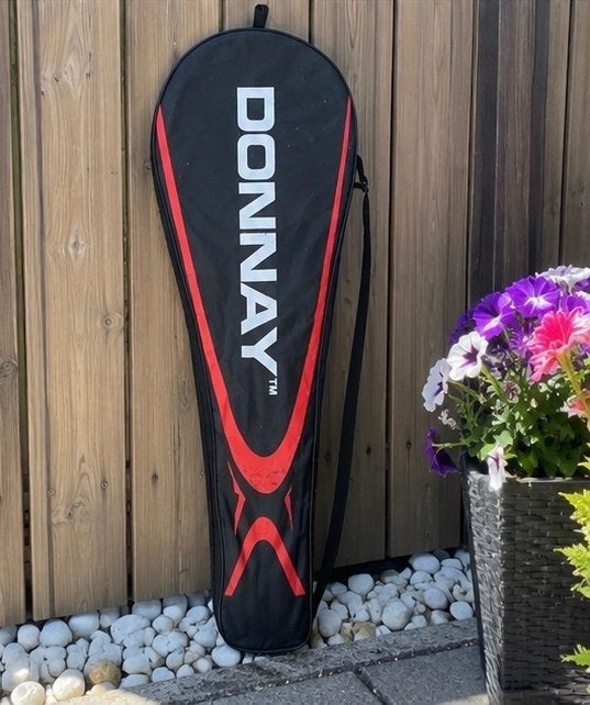 Badminton Rackets Set Donnay met Hoes en Shuttle, Ophalen, Gebruikt, Racket(s)