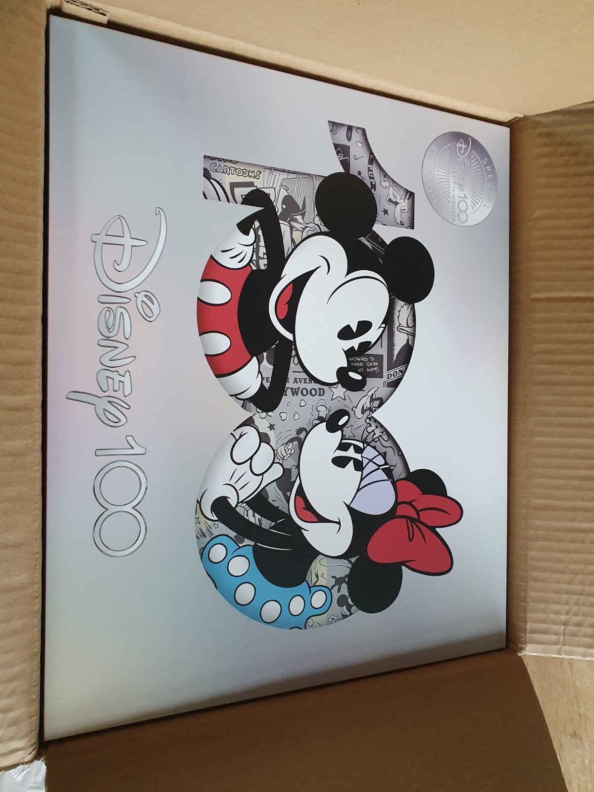 Disney 100 Mickey & Minnie Mouse Knuffels, Ophalen of Verzenden, Mickey Mouse, Nieuw, Knuffel