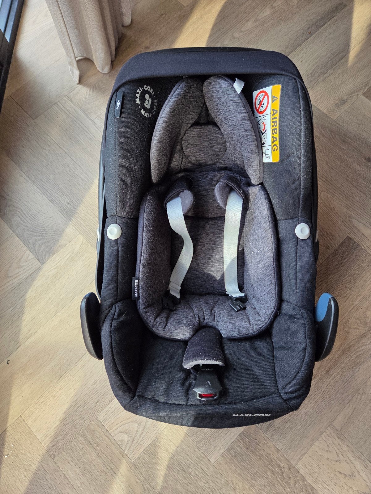 Maxi-Cosi Pebble Pro i-Size met Isofix base, Ophalen, Gebruikt, Zijbescherming, Isofix