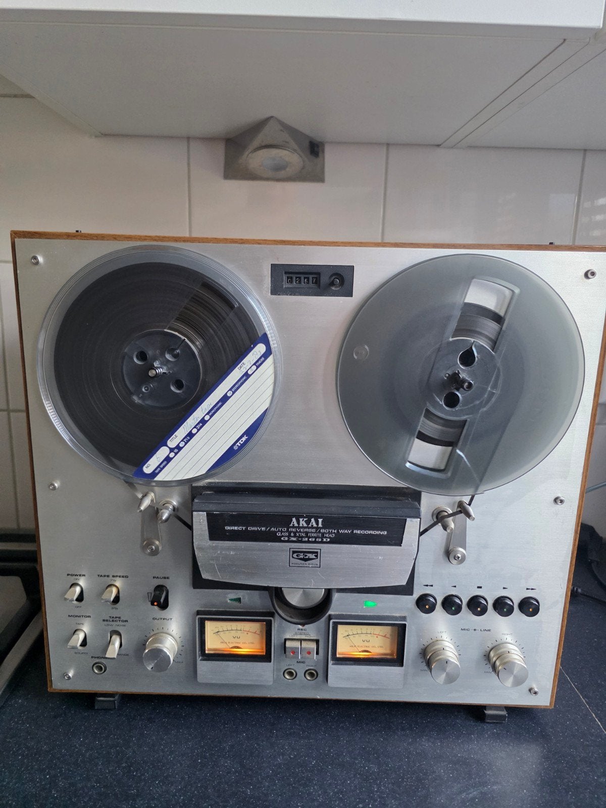 Akai GX-265D Spoelenrecorder - Late jaren '70 Klassieker, Audio, Tv en Foto, Bandrecorders, Ophalen, Bandrecorder