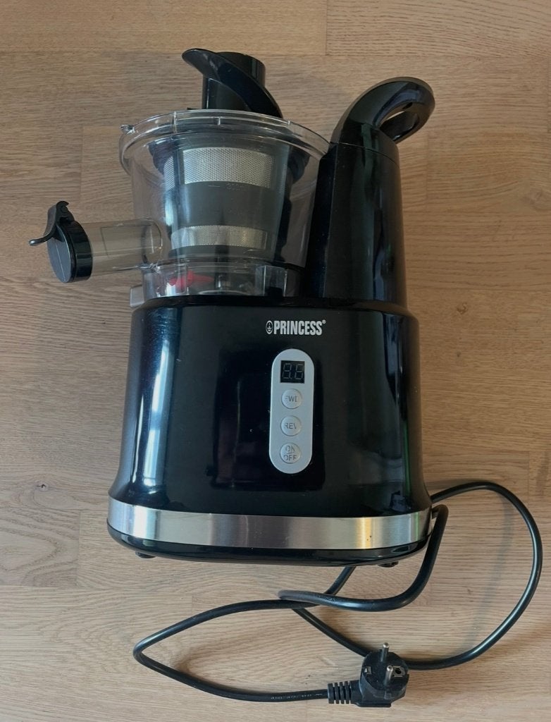 Princess Slow Juicer 202045 Easy Fill - Sapcentrifuge, Ophalen, Gebruikt, Elektrisch, Slowjuicer