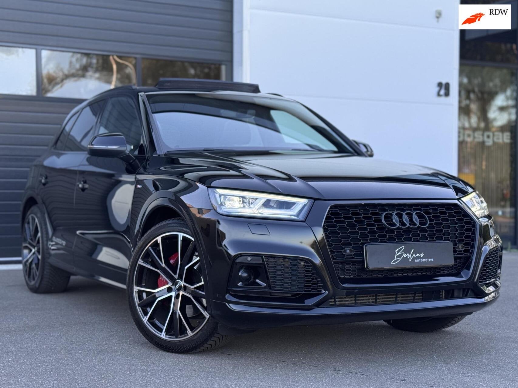 Audi Q5 2.0 TFSI Quattro S-Line Black Edition Panodak|Camera, Auto's, Audi, Automaat, 15 km/l, Gebruikt, 4 cilinders