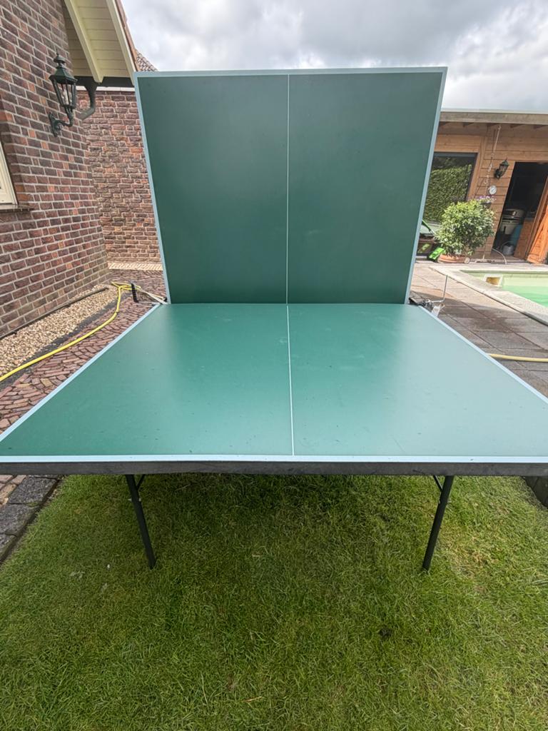 Actieve Outdoor 400 Tafeltennistafel - Inklapbaar & Verrijdb, Sport en Fitness, Tafeltennis, Ophalen, Gebruikt, Tafel Outdoor