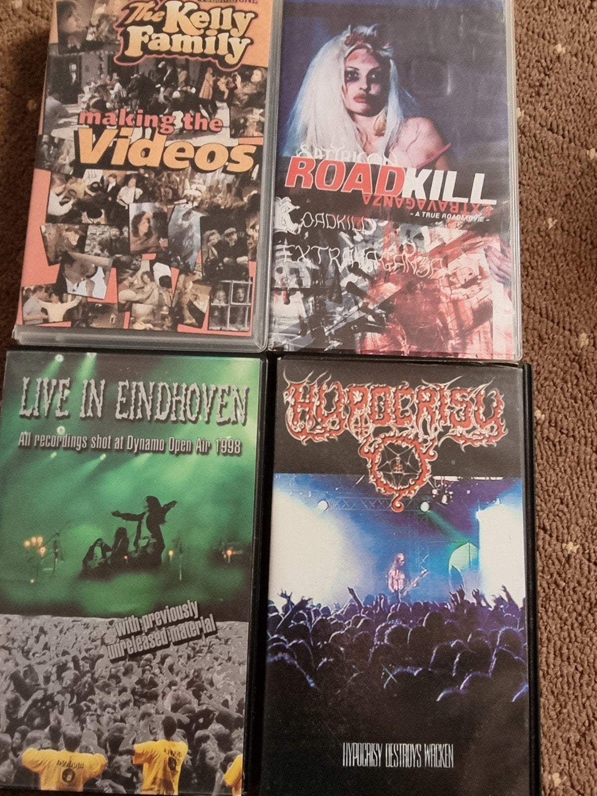 Metal VHS, Cd's en Dvd's, Alle leeftijden, Ophalen of Verzenden, Gebruikt