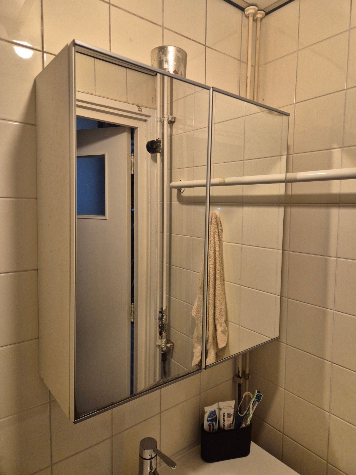 IKEA Lillången spiegelkast voor badkamer, Minder dan 25 cm, Minder dan 100 cm, Gebruikt, Spiegelkast