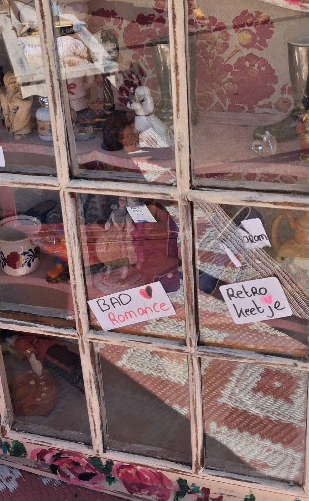 Handgeschilderd/Boho/Mexicaans/Kastje/Vitrine, Ophalen