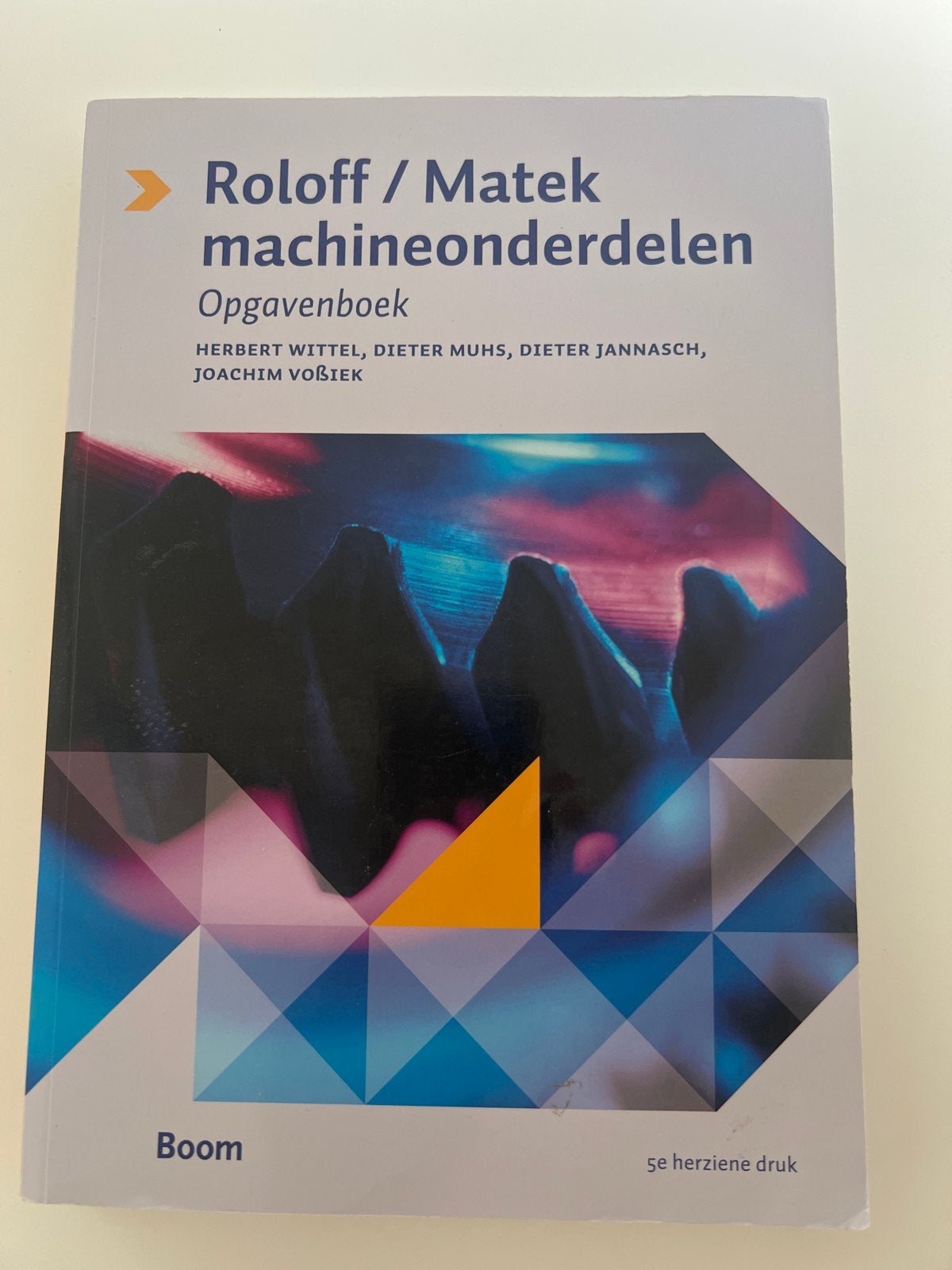 Roloff/Matek Machineonderdelen Opgavenboek, Boeken, Ophalen of Verzenden, Beta, Zo goed als nieuw, HBO